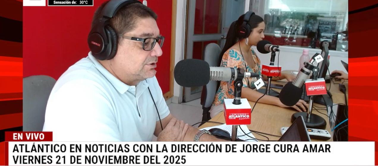 Transmisión de Atlántico en Noticias.