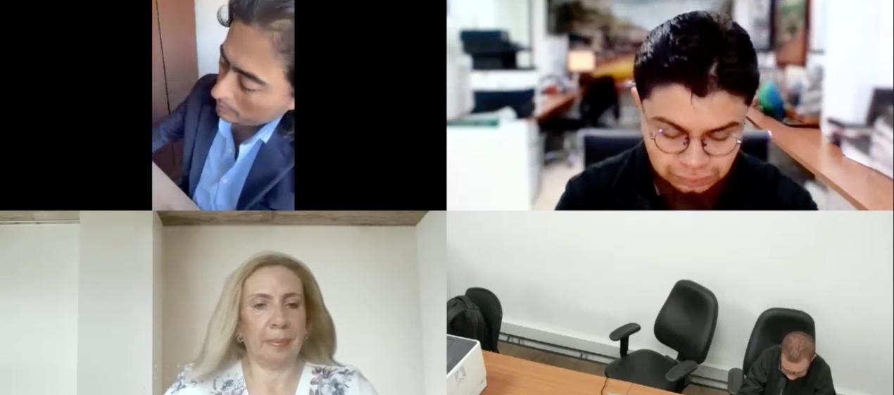 Audiencia virtual de este viernes contra Nicolás Petro Burgos. 