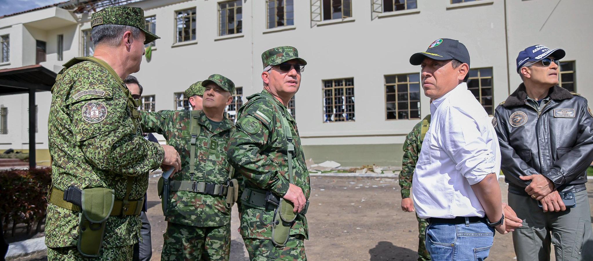 El Ejército hace presencia en Tunja.