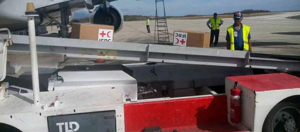 La ayuda que aterrizó en Cuba.
