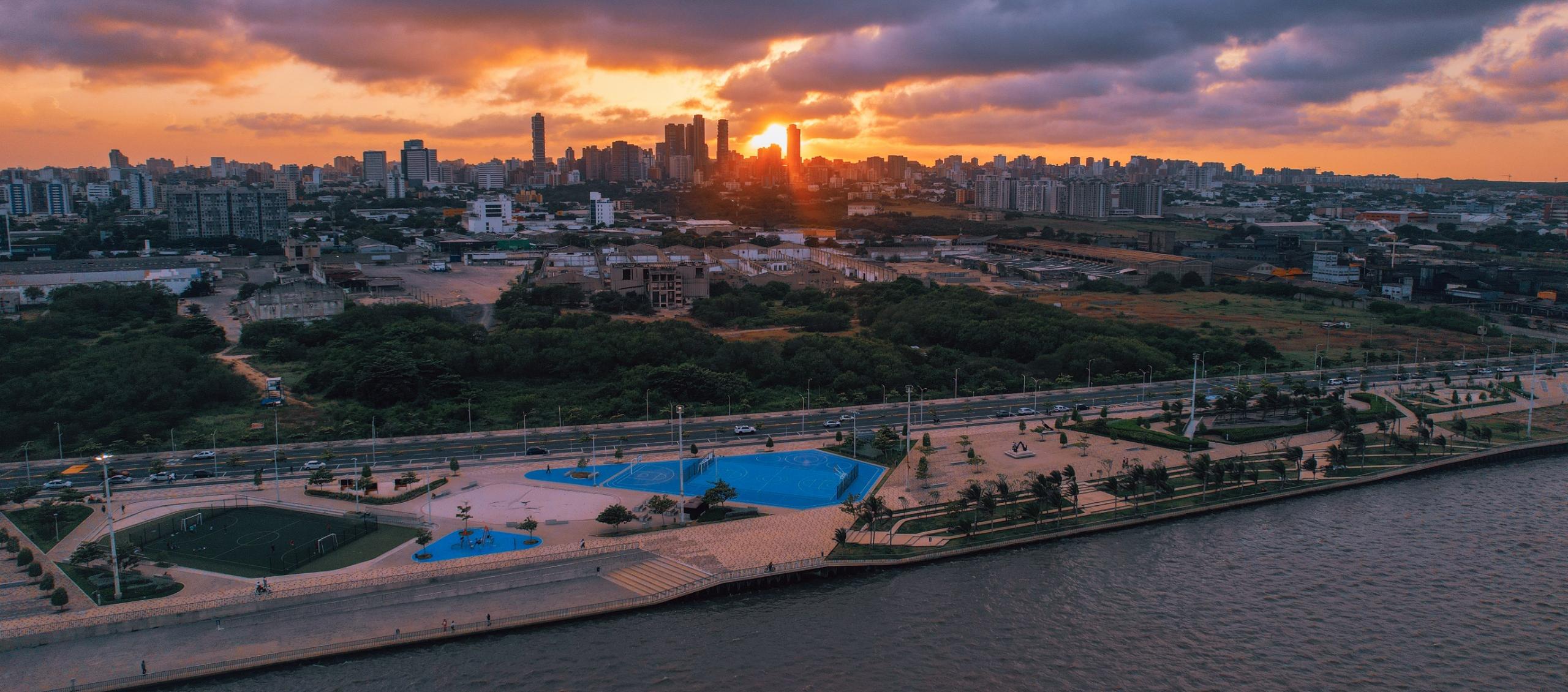 Panorámica de Barranquilla. 