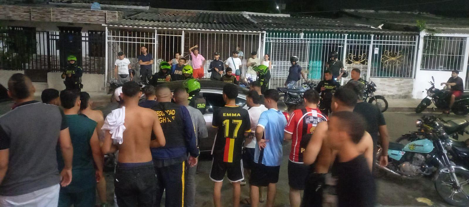 Lugar donde sucedió el crimen.