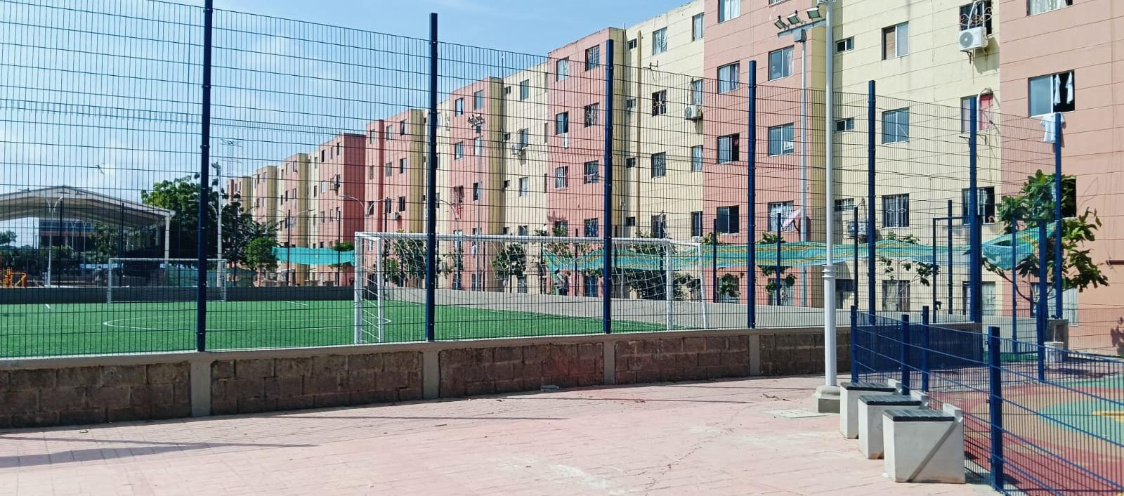 Escenario de la masacre en Villa de la Cordialidad en el mes de noviembre. 