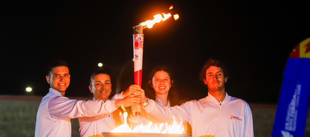 Inauguración de los XX Juegos Bolivarianos, en Lima.