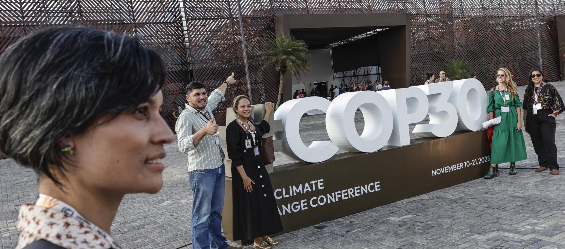 Sede de la COP30 en Belém, Brasil. 
