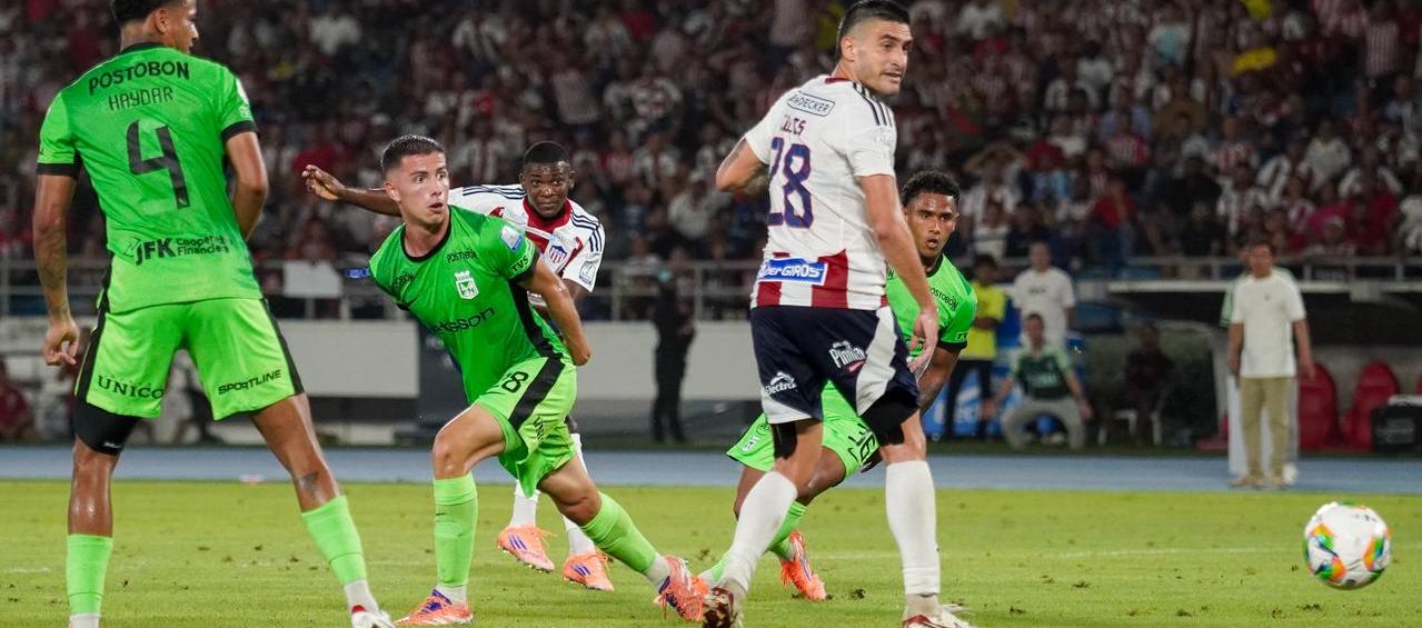 Canchimbo anotó el segundo gol de Junior.