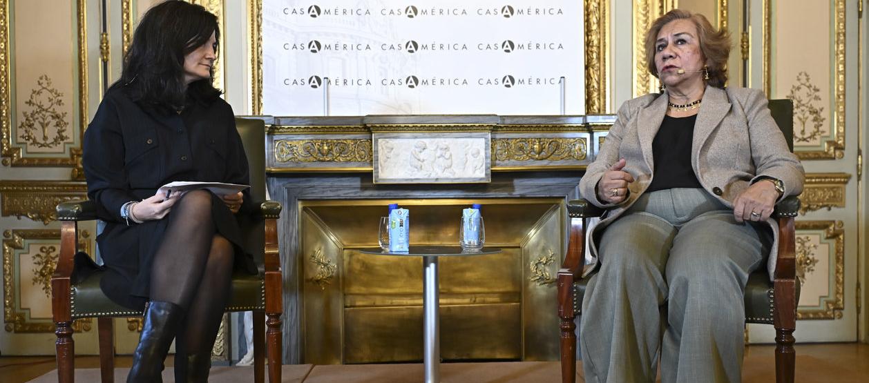 La canciller colombiana, Rosa Villavicencio.