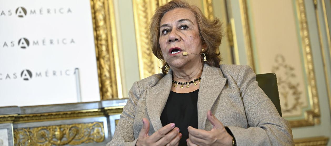 La canciller colombiana, Rosa Villavicencio.