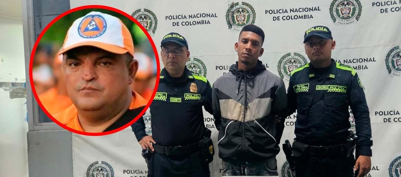 Víctima Jesús María Hernández Romero - Capturado Omar David Jiménez Ossa.