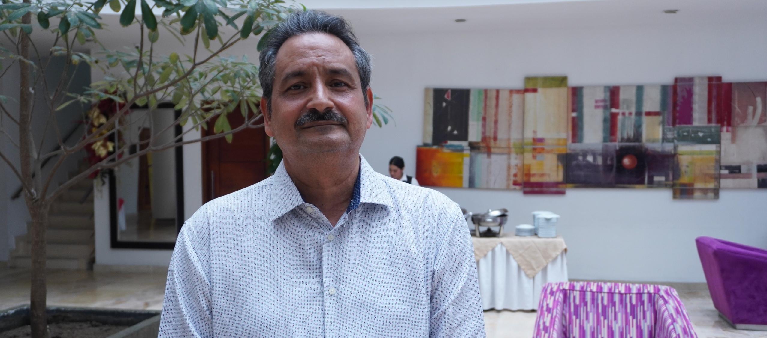 Carlos Chemas, presidente de Acodres (Asociación Colombiana de la Industria Gastronómica) en Atlántico.