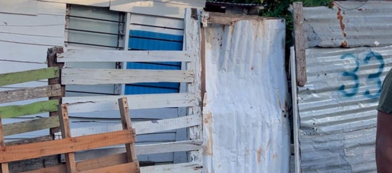 La casa donde residen las desaparecidas.