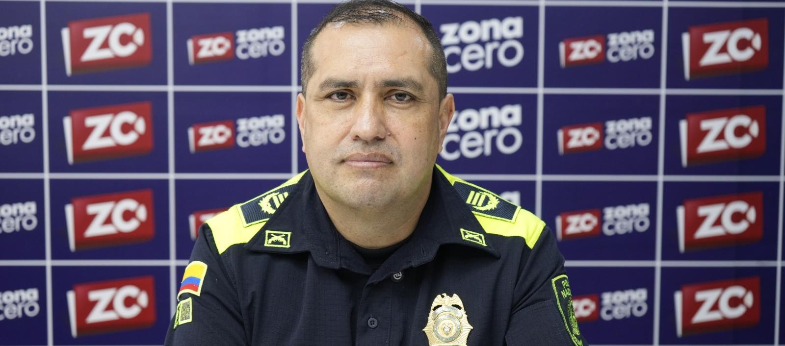 Coronel Eddy Sánchez, nuevo comandante de la Policía de Atlántico. 
