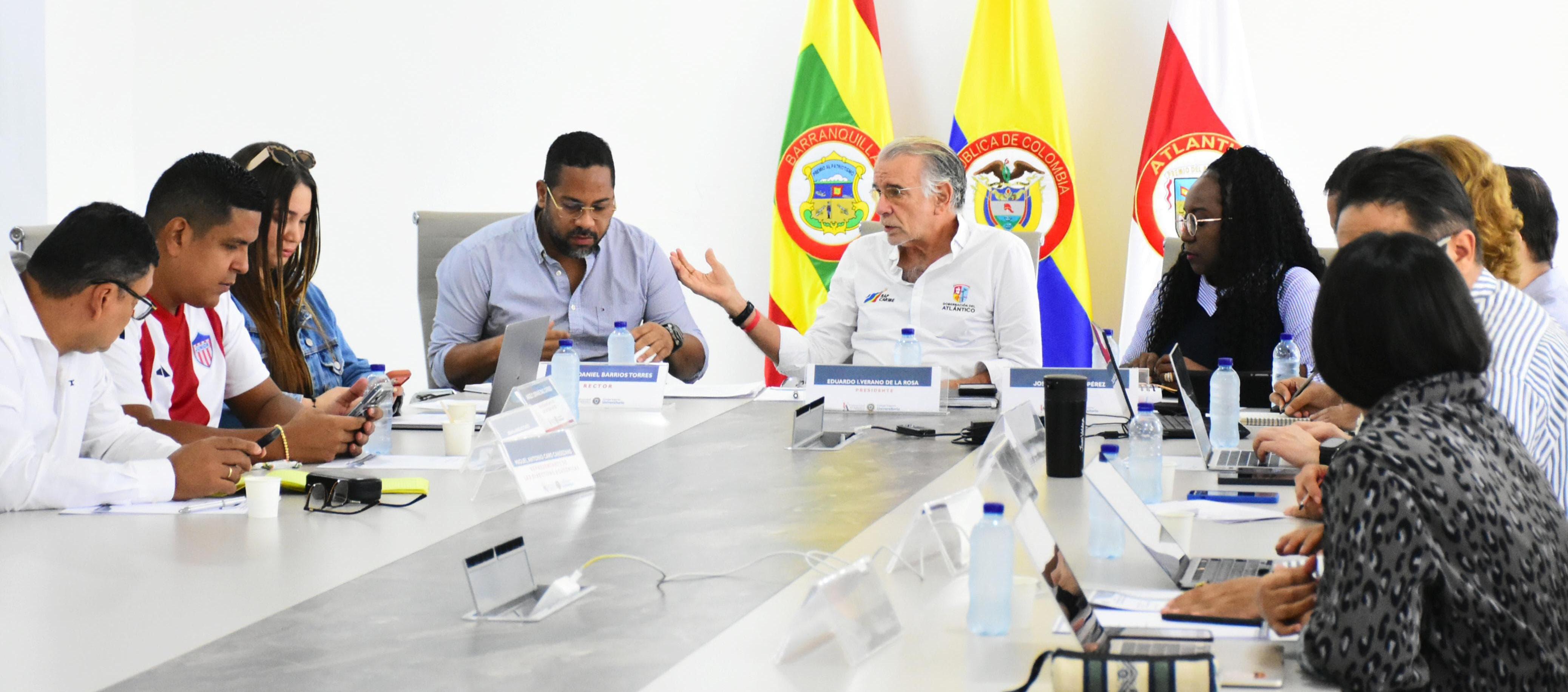 Sesión extraordinaria del Consejo Superior de Uniatlántico. 