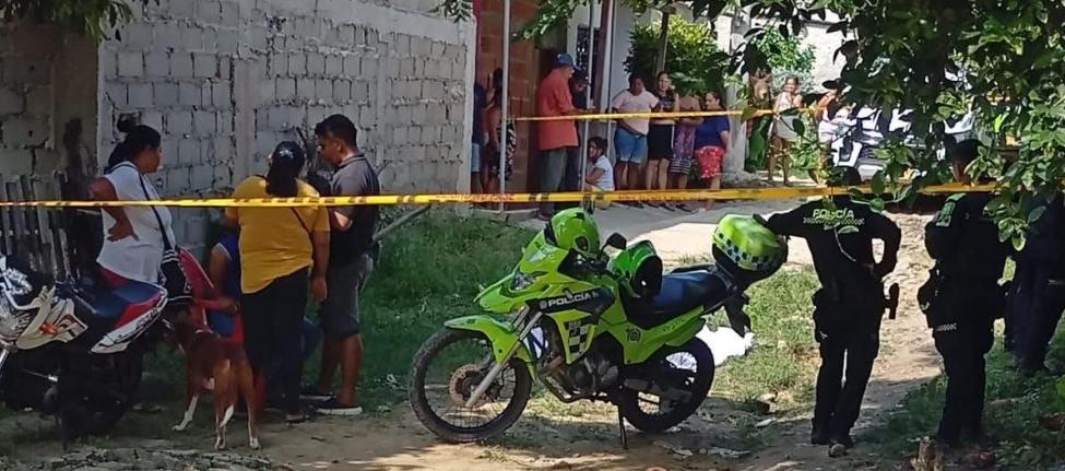 Escenario de un homicidio en el municipio de Baranoa. 
