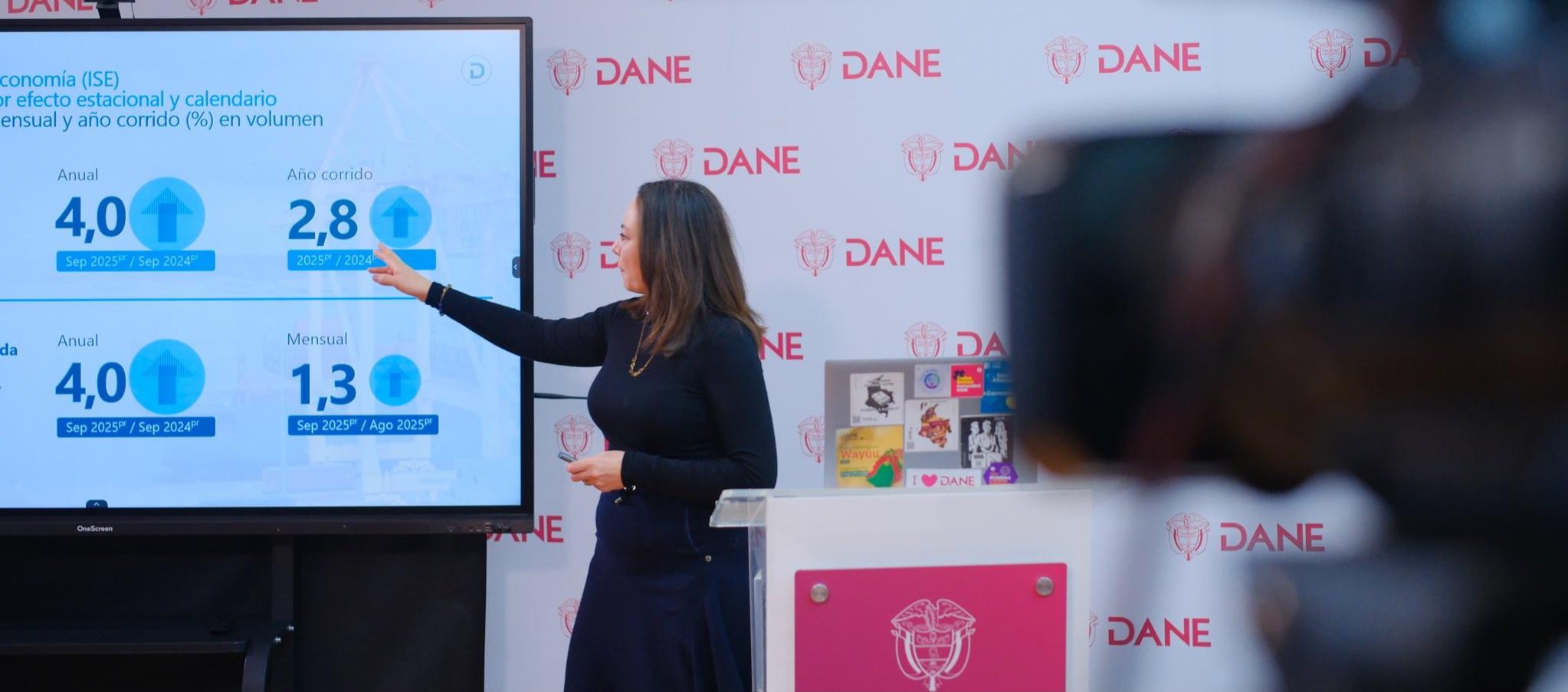 La directora del Dane, Piedad Urdinola.