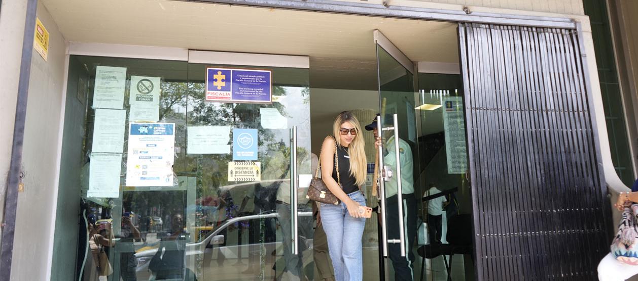 Day Vásquez en la Fiscalía