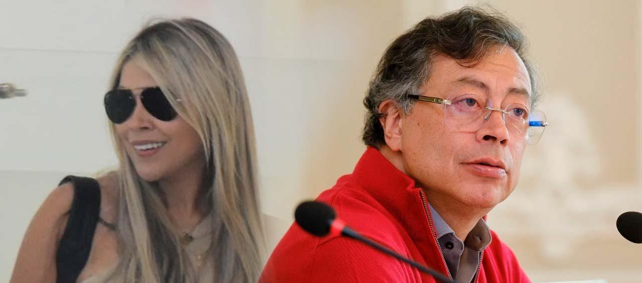 Days Vásquez y el Presidente Gustavo Petro.