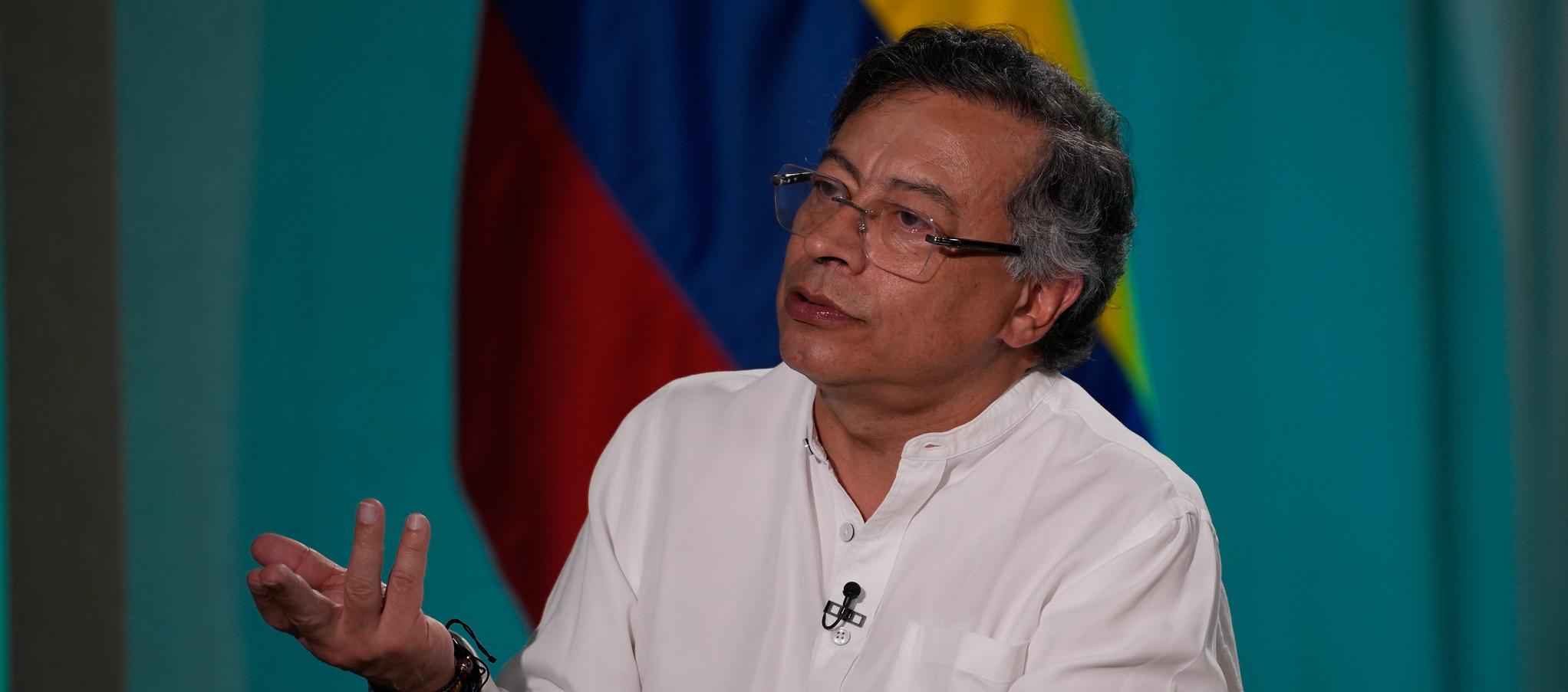 El Presidente Gustavo Petro.