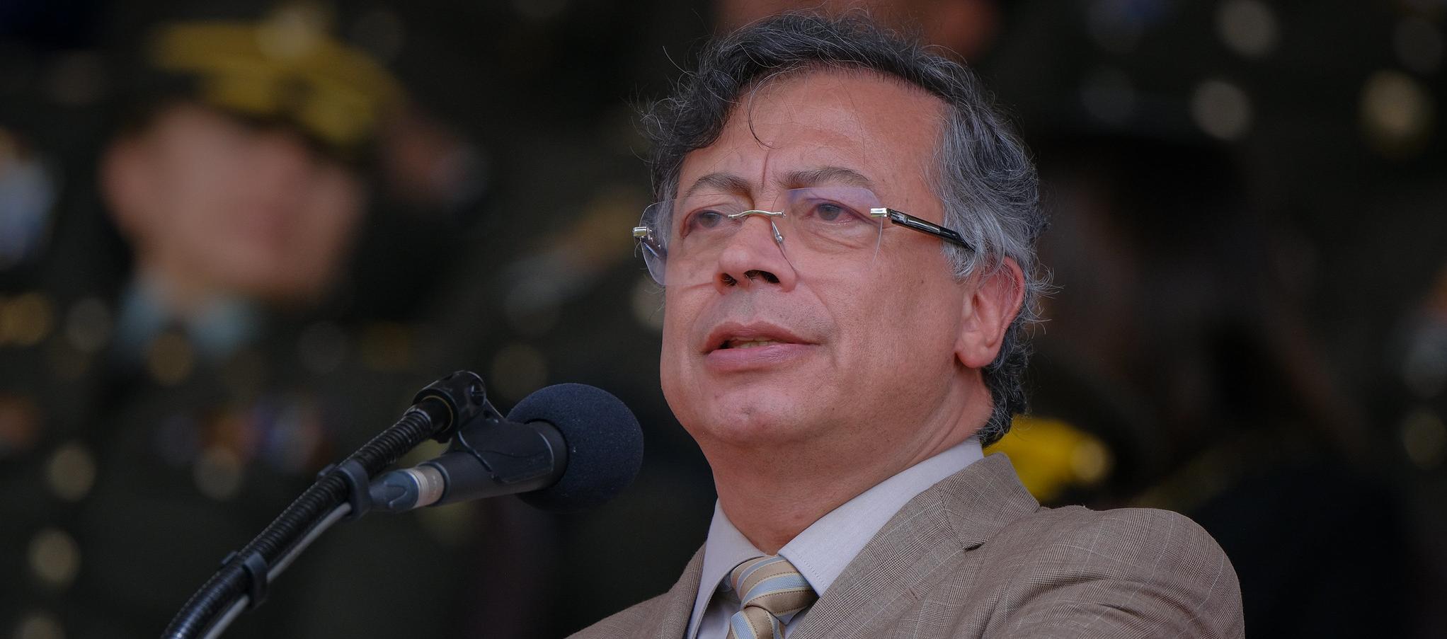 El Presidente Gustavo Petro.
