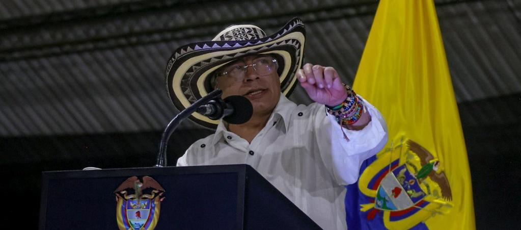 El Presidente Gustavo Petro.