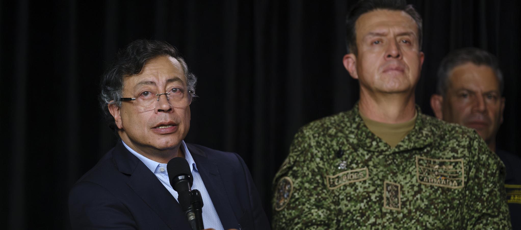 El Presidente Gustavo Petro.