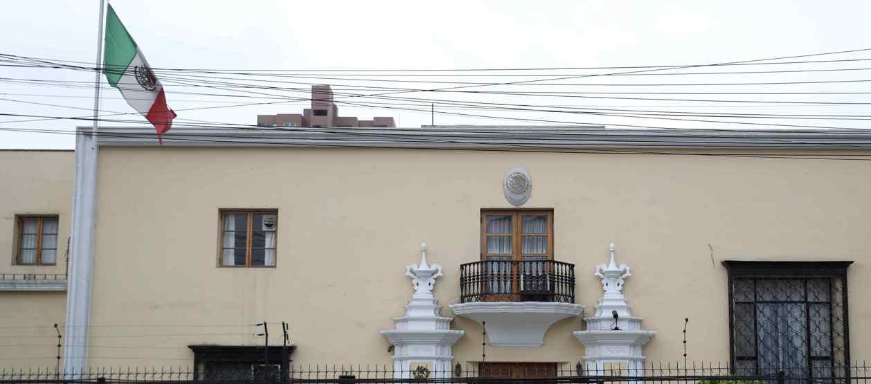 Embajada de México en Lima.
