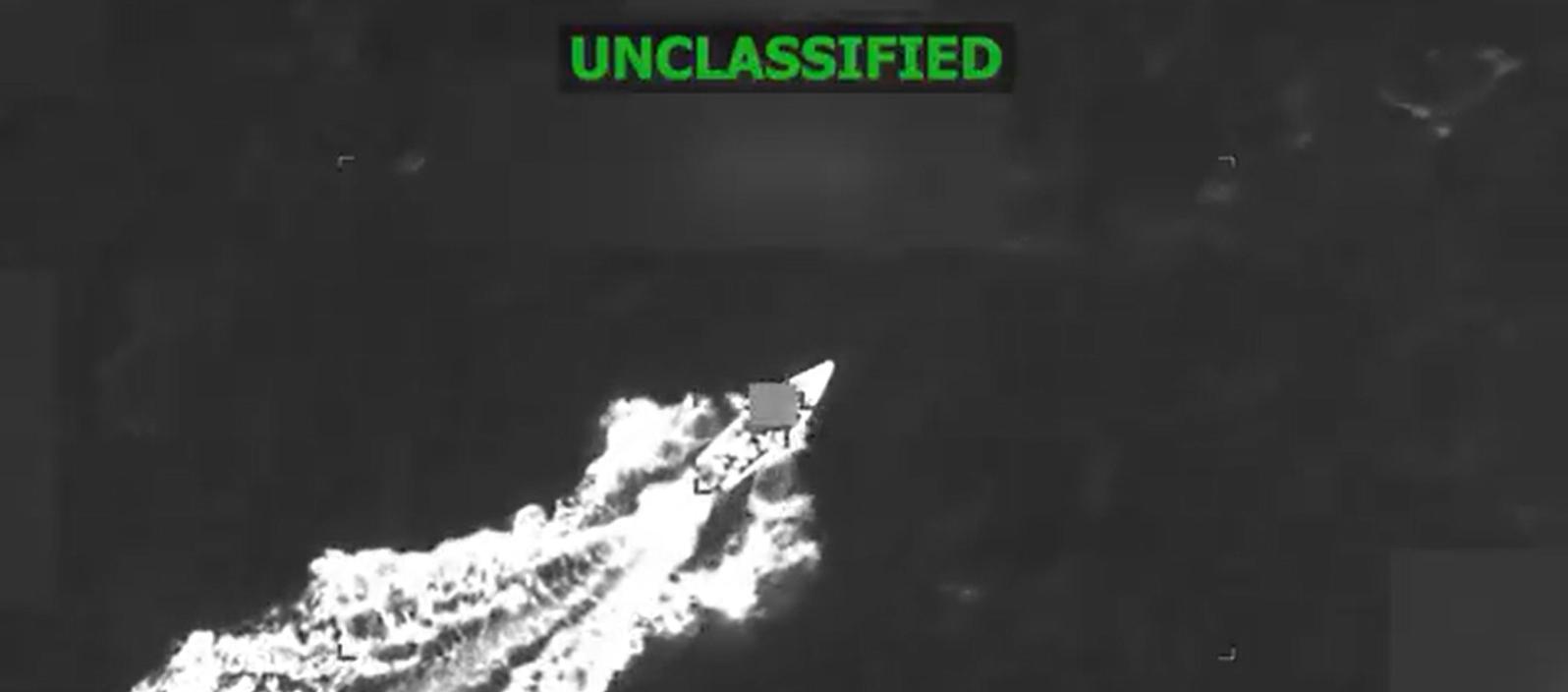 La embarcación atacada.