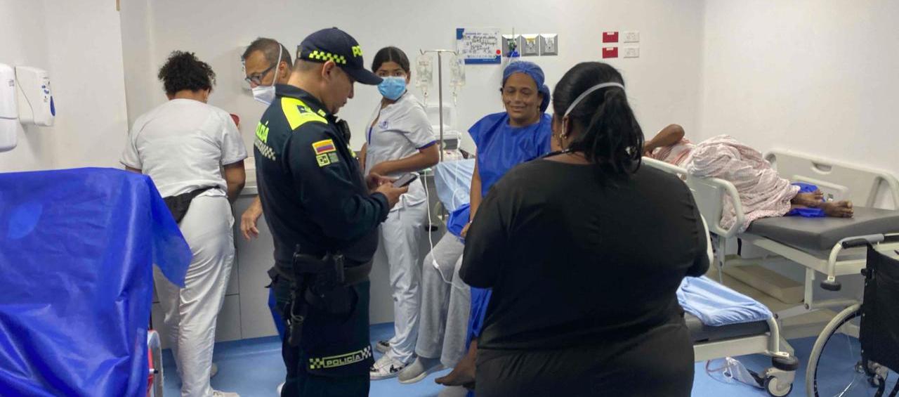 Imagen de la atención en urgencias.