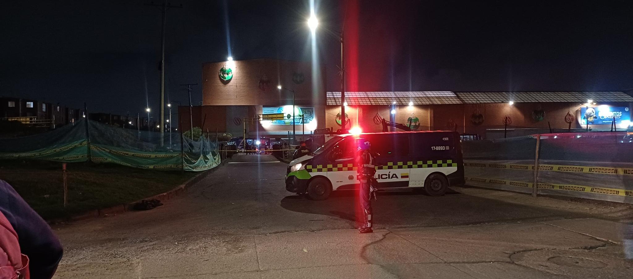 Explosión en Bogotá.