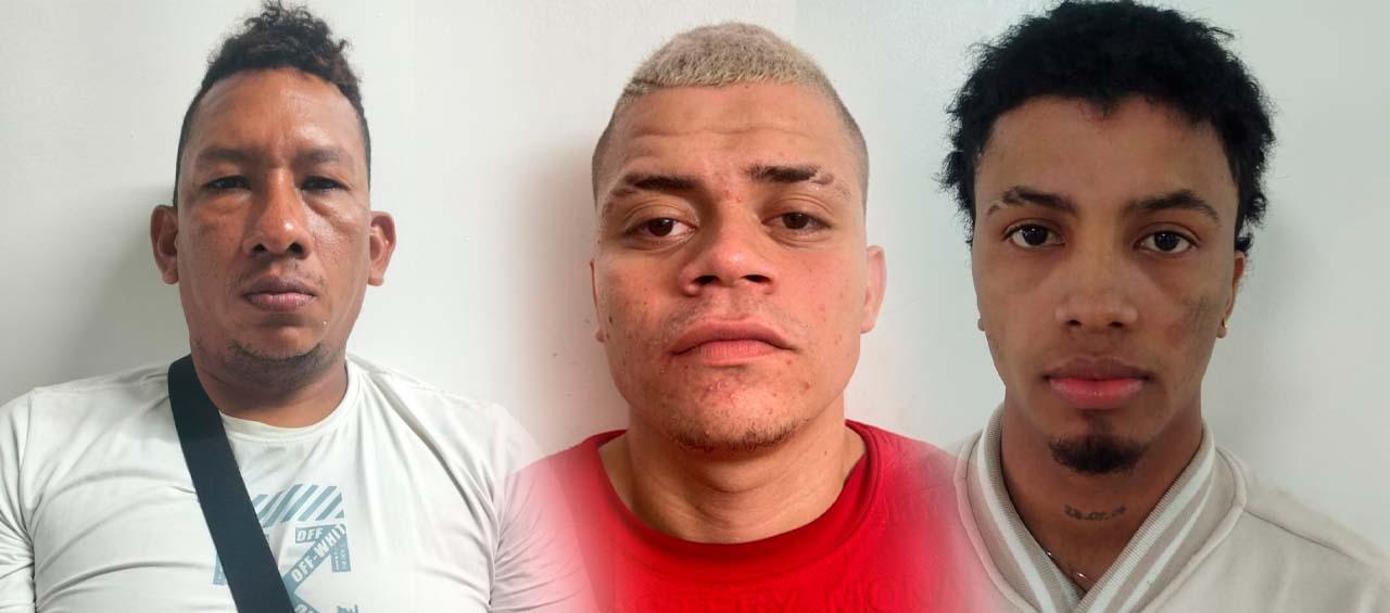 Recaptura de tres de los fugados