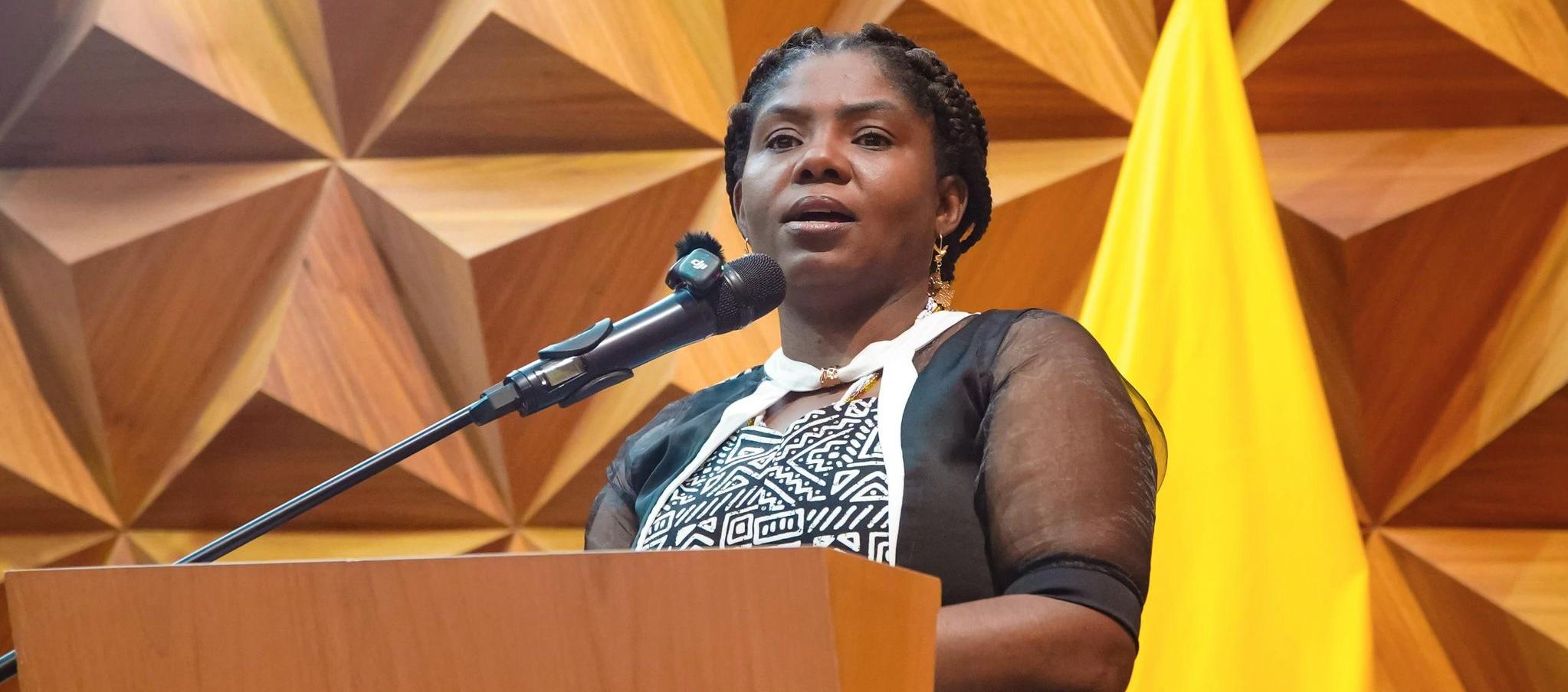 Francia Márquez, vicepresidenta.