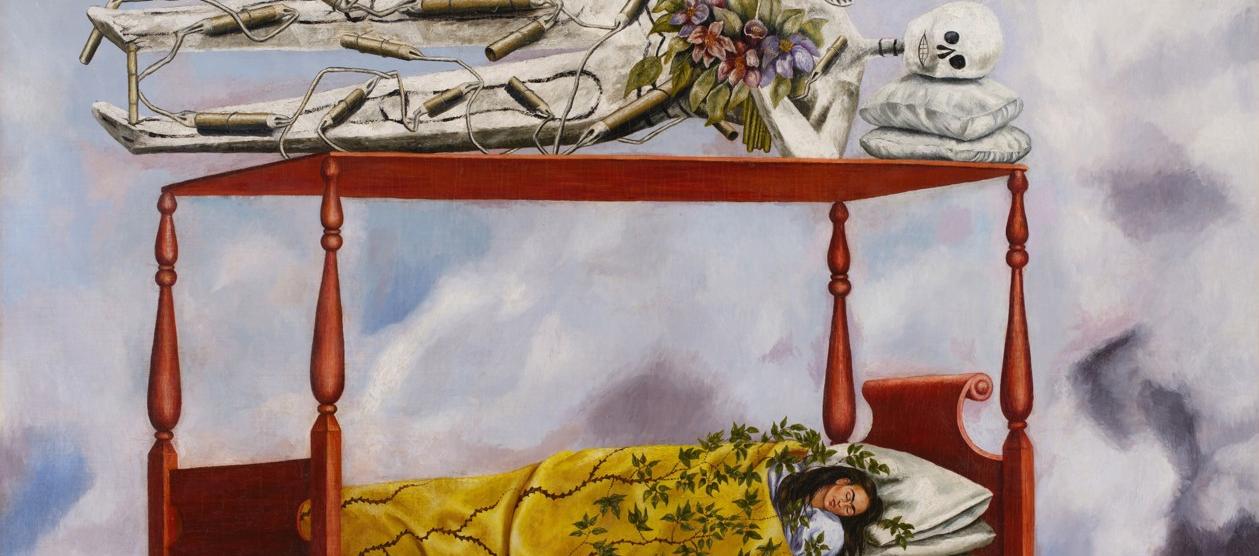 El autorretrato surrealista 'El Sueño (La cama)'.