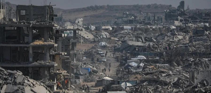 Desastres en Gaza por los ataques de Israel.