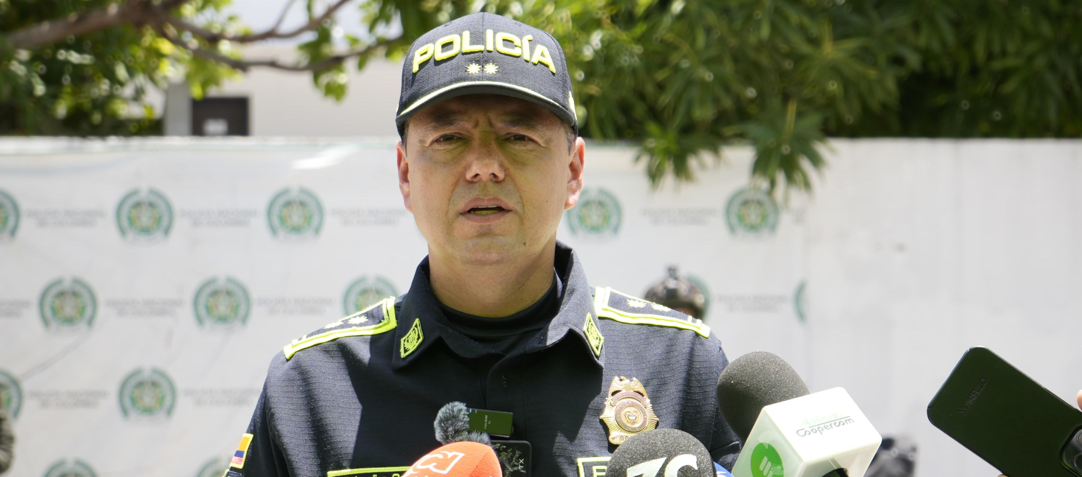 El brigadier general Edwin Urrego.