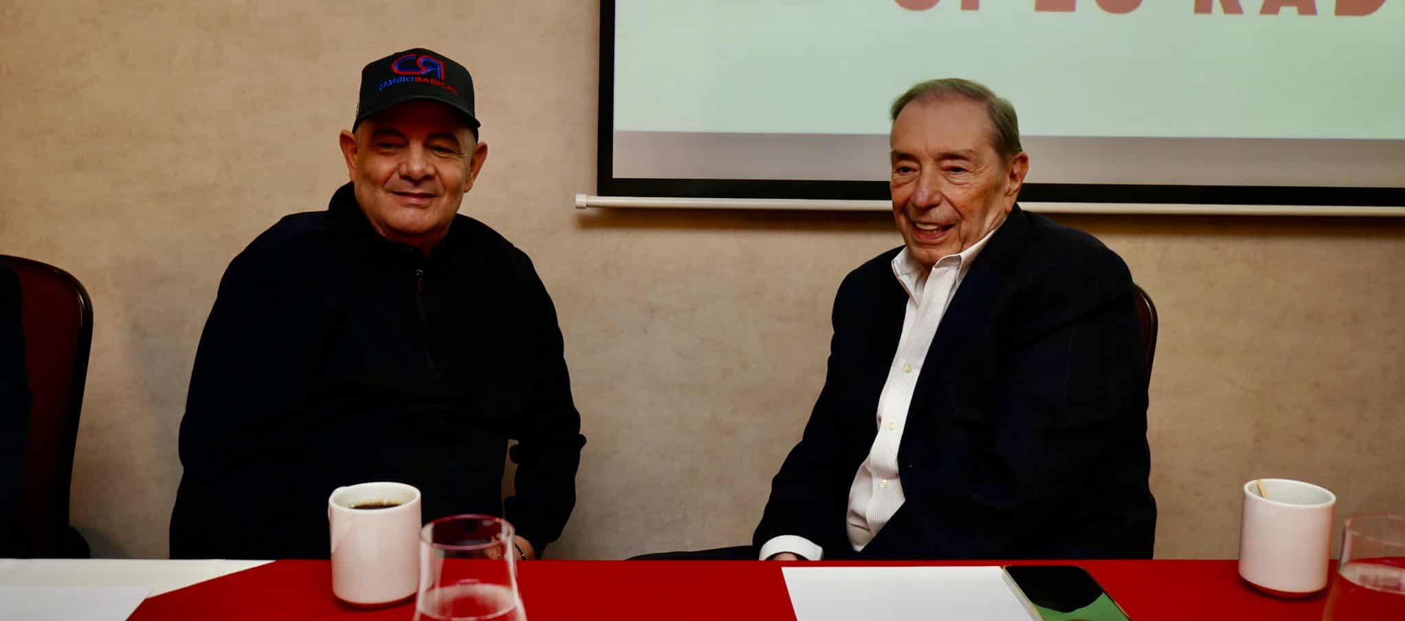 Germán Vargas Lleras junto a Fuad Char.