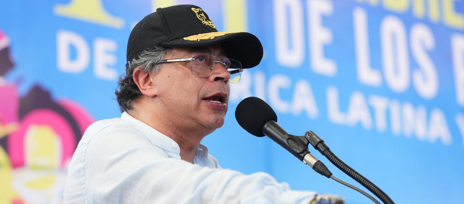 Presidente Gustavo Petro. 