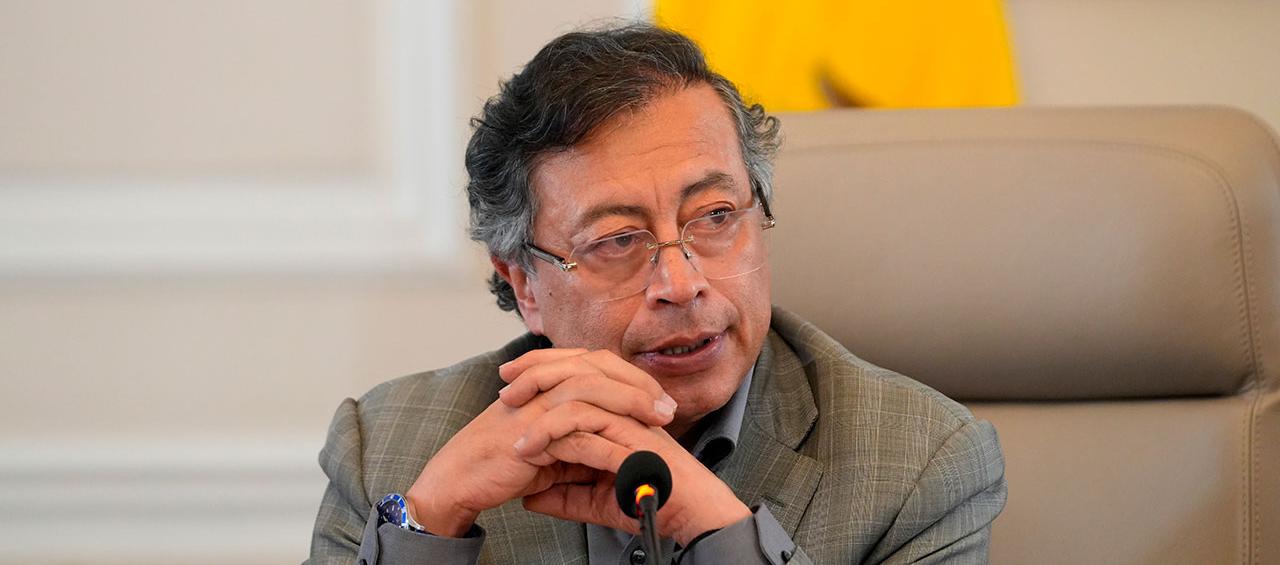 Gustavo Petro, Presidente de Colombia. 