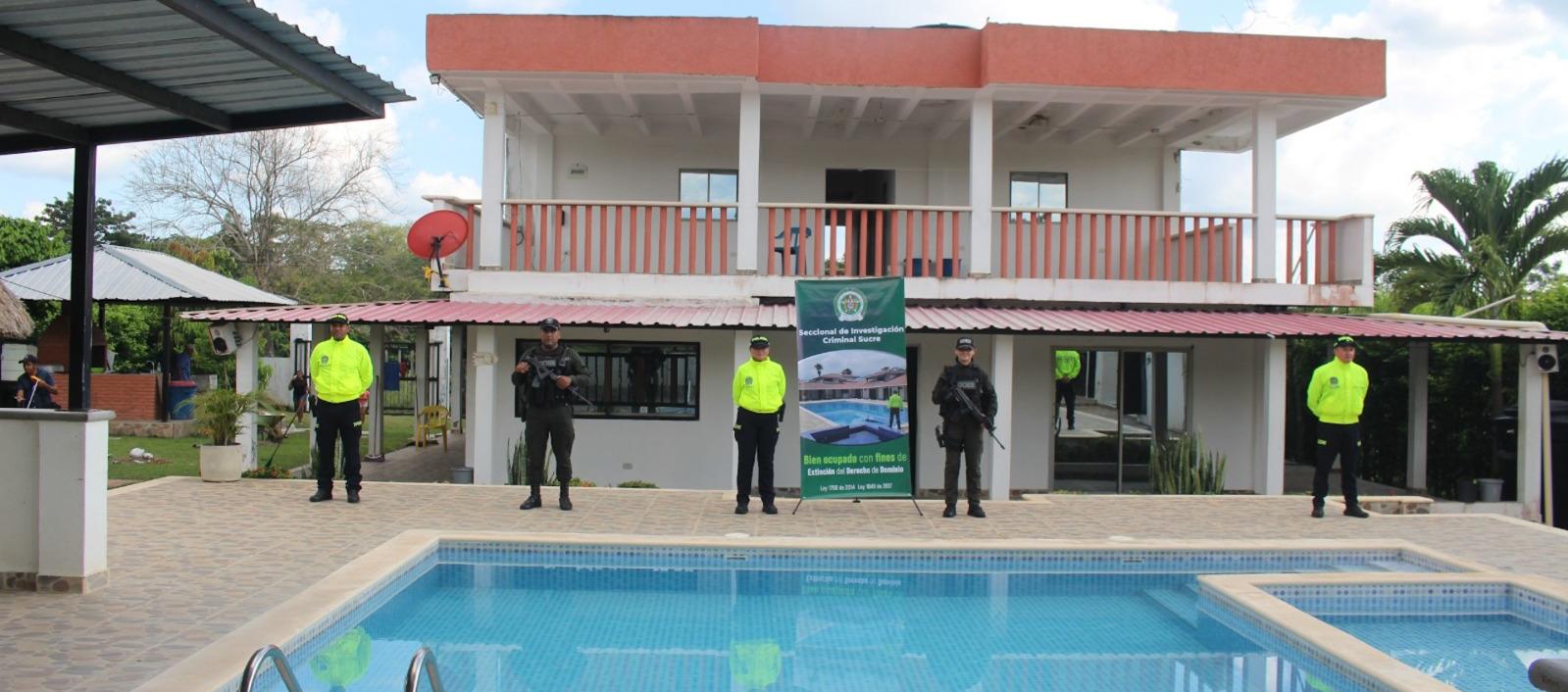 Uno de los inmuebles.