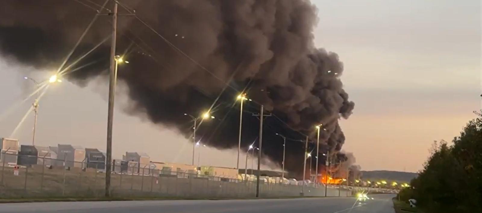 Lugar del accidente.