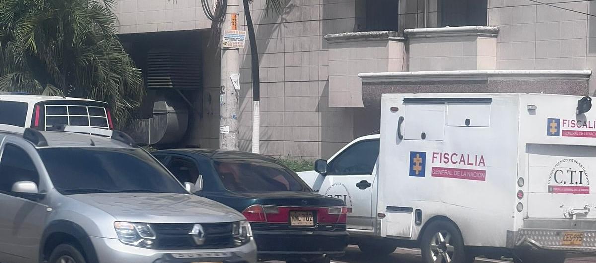 El CTI de la Fiscalía realizó el levantamiento del cadáver. 