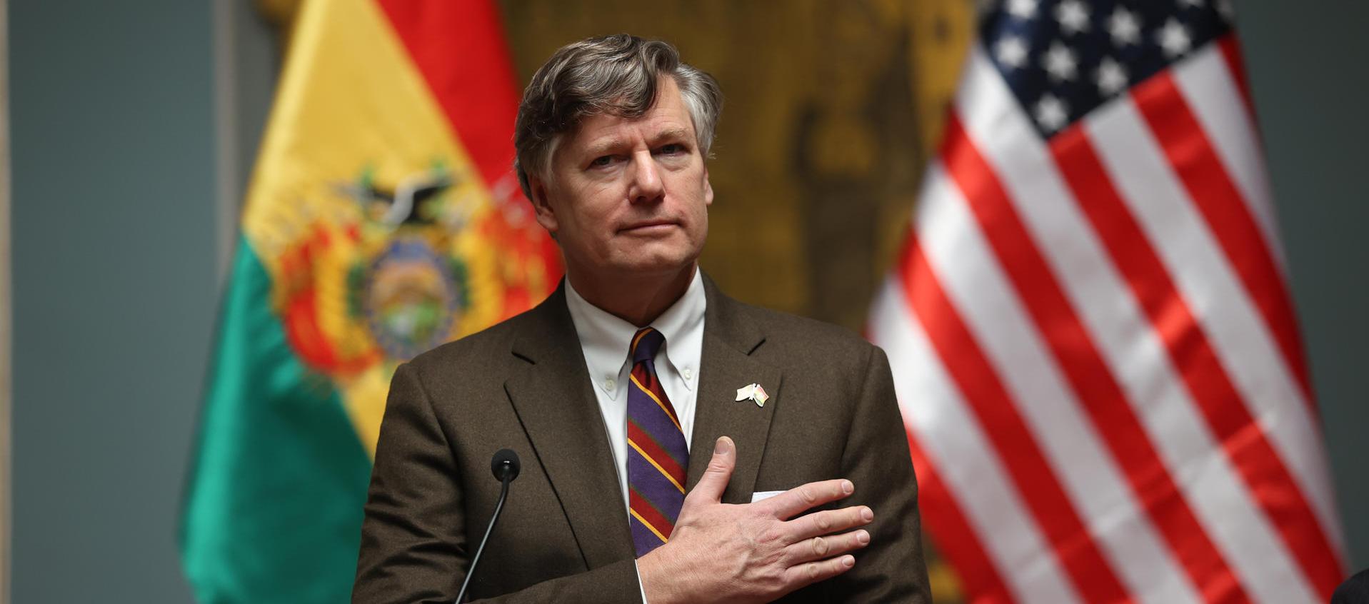 El subsecretario de Estado de Estados Unidos, Christopher Landau.