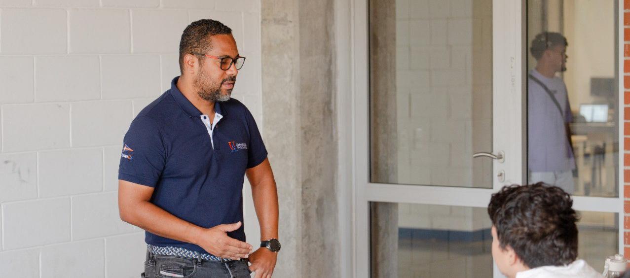 Leyton Barrios, rector de la Universidad del Atlántico.