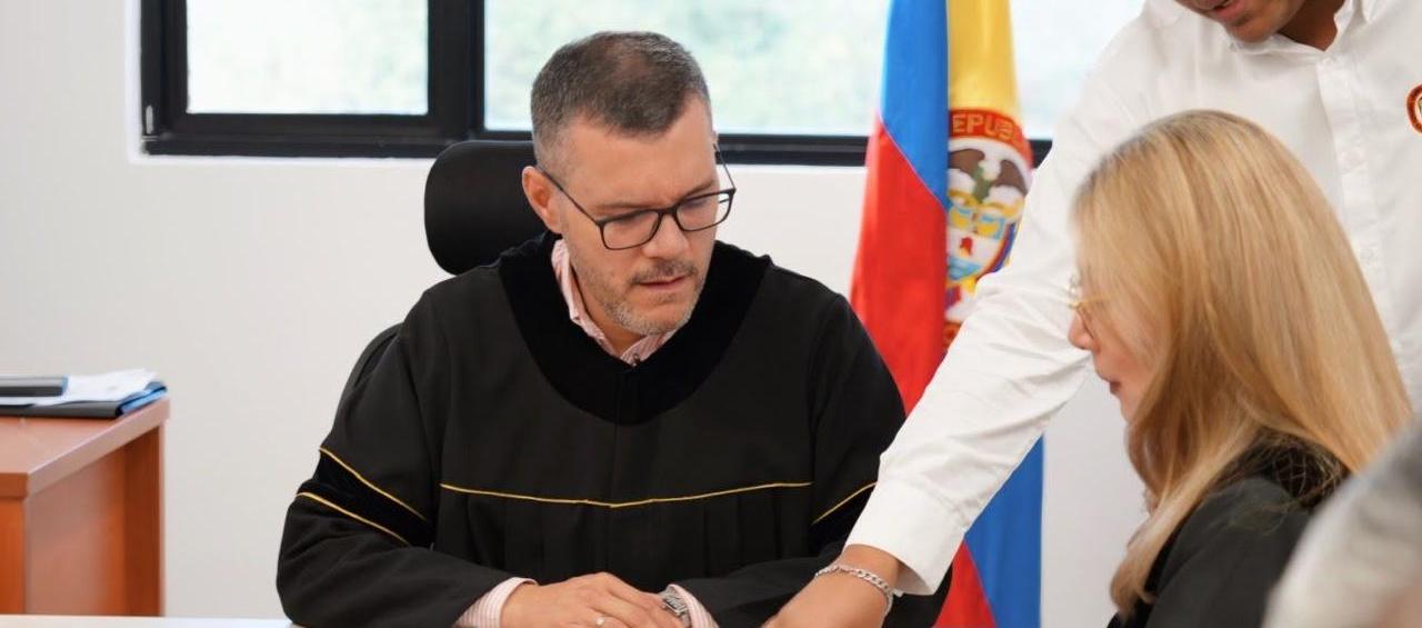 El magistrado Mauricio Rodríguez Tamayo, presidente de la CNDJ.