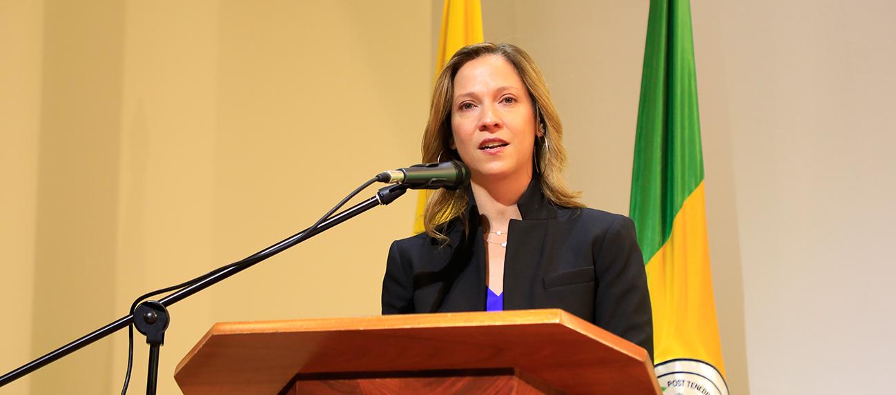María Claudia Lacouture, presidenta Ejecutiva de AmCham.