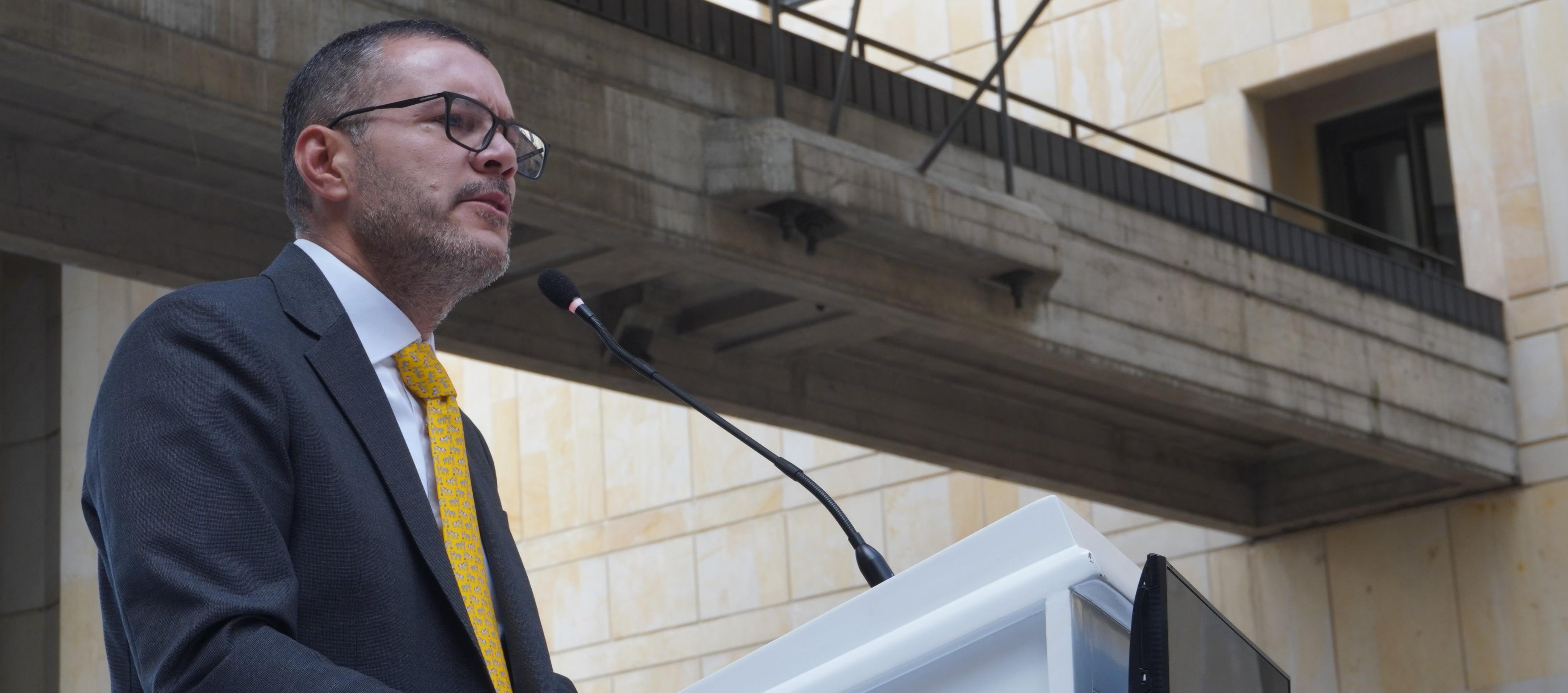 Mauricio Rodríguez, presidente de la Comisión Nacional de Disciplina Judicial.