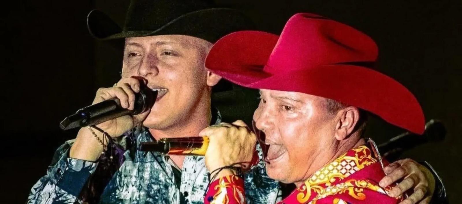 Miguel Ayala y su papá Giovanny Ayala.