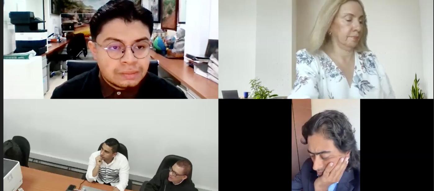 Aspecto de la audiencia preparatoria contra Nicolás Petro.