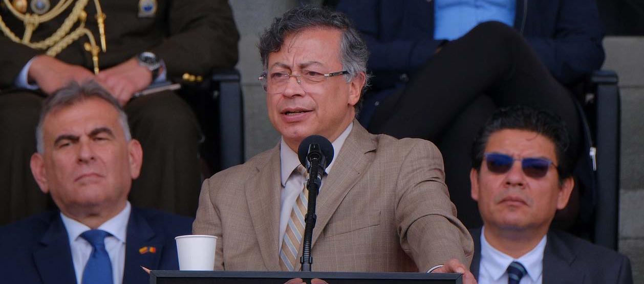 El Presidente Gustavo Petro.