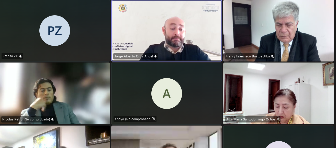 Aspecto de la audiencia de formulación de imputación el pasado 15 de noviembre. 