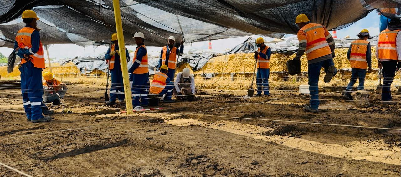 Las labores de recuperación de objetos.